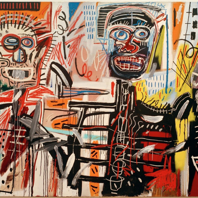 Basquiat, Jean-Michel 1960–1988.&lt;br /&gt;
”Philistines”, 1982.&lt;br /&gt;
Fotografija: Profimedia 